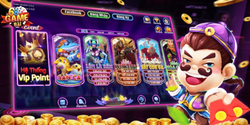 Các bước tham gia chơi nổ hũ 68 Game Bài